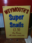 Super Snails new sign